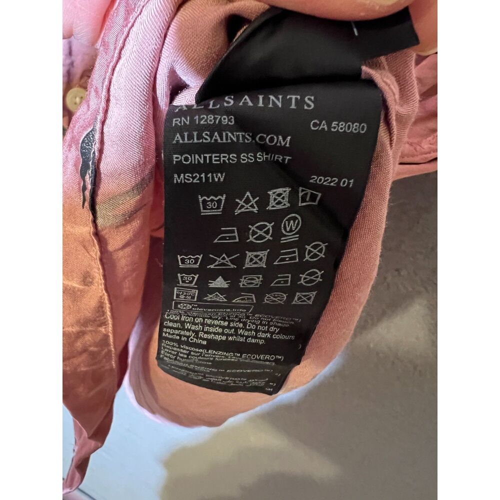ALLSAINTS Men's Pointers Shirt (M) - Picture 12 of 14